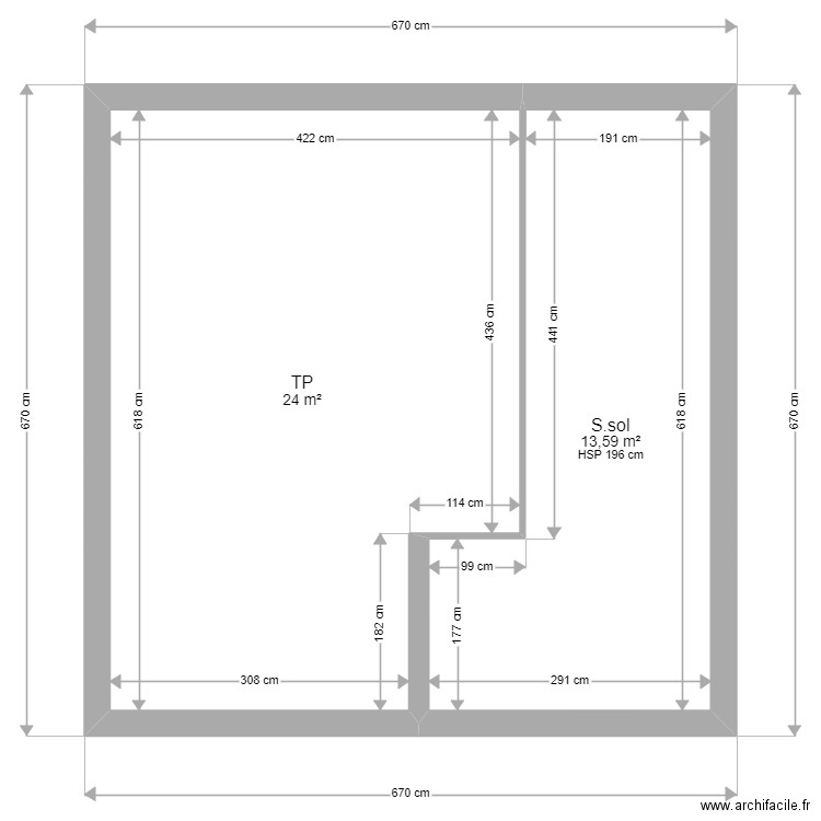 ML24012984 . Plan de 22 pièces et 137 m2