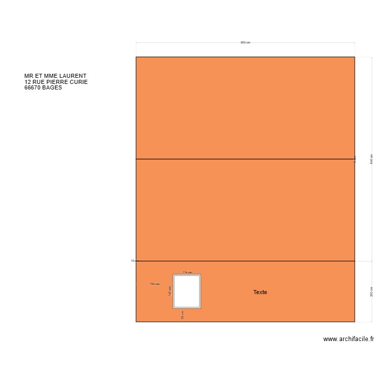 LAURENT. Plan de 0 pièce et 0 m2