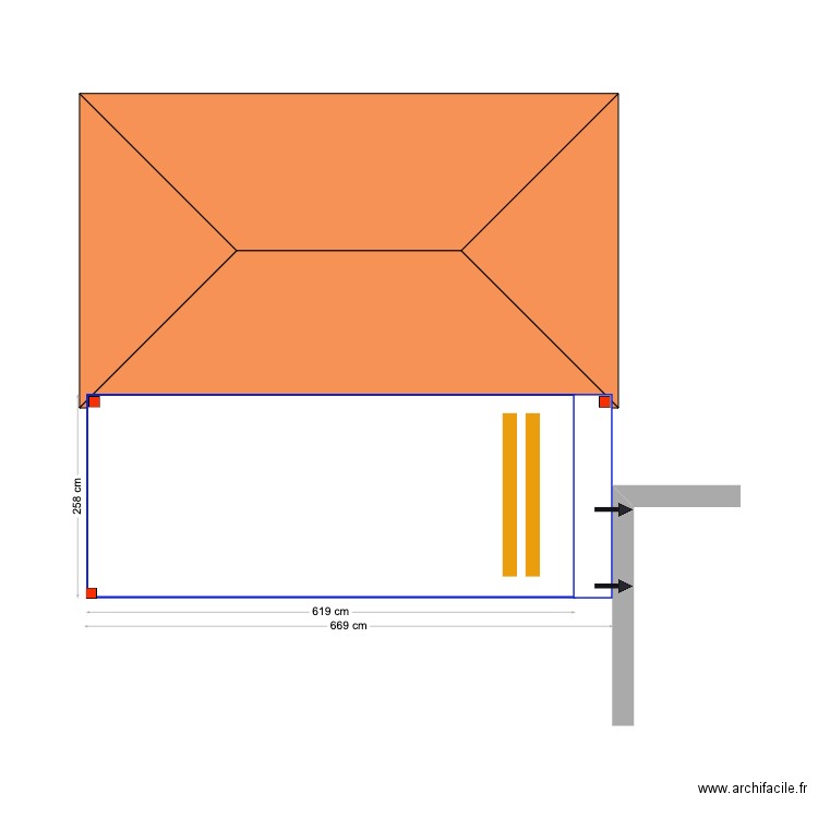 Haras for 3D. Plan de 0 pièce et 0 m2