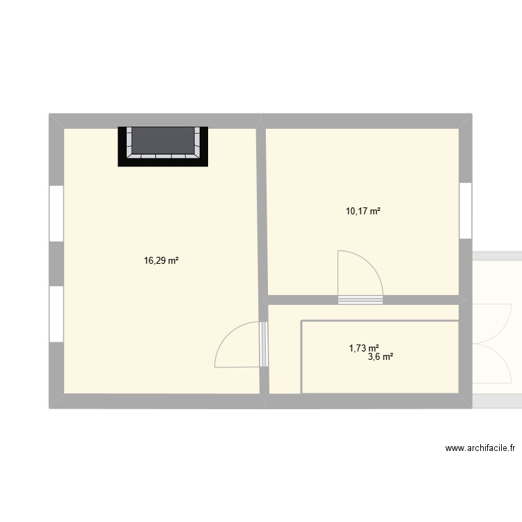 kurki 3. Plan de 12 pièces et 129 m2