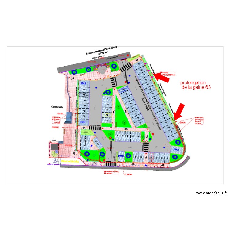 alimentation monument aux morts. Plan de 0 pièce et 0 m2