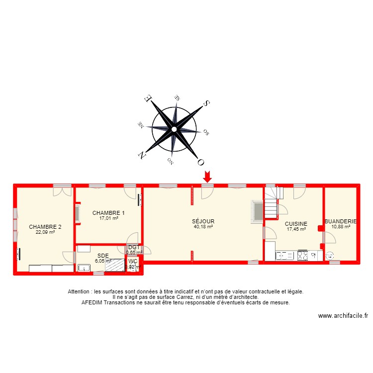 BI19901 -. Plan de 30 pièces et 282 m2