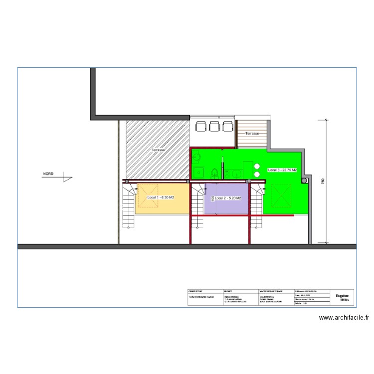 Esquisse 10b mezz. Plan de 0 pièce et 0 m2