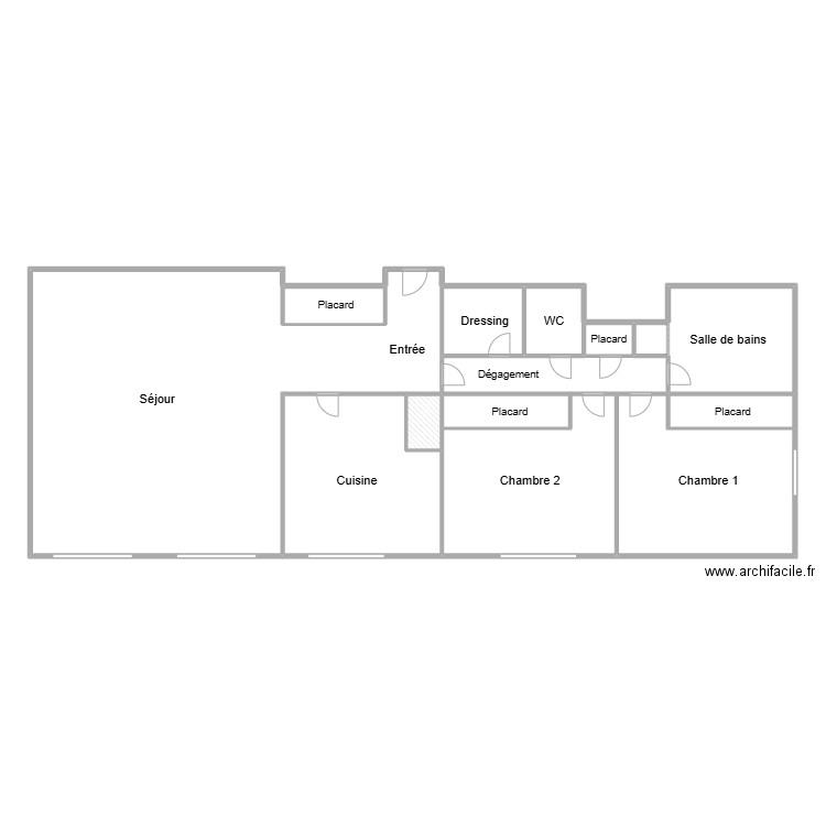 faria. Plan de 14 pièces et 214 m2