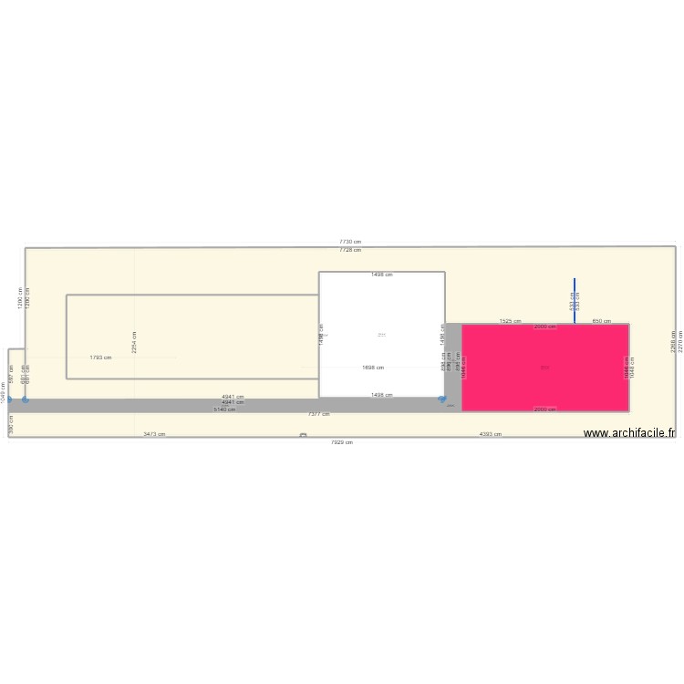 PLAN CHAPITEAU 2. Plan de 7 pièces et 1988 m2