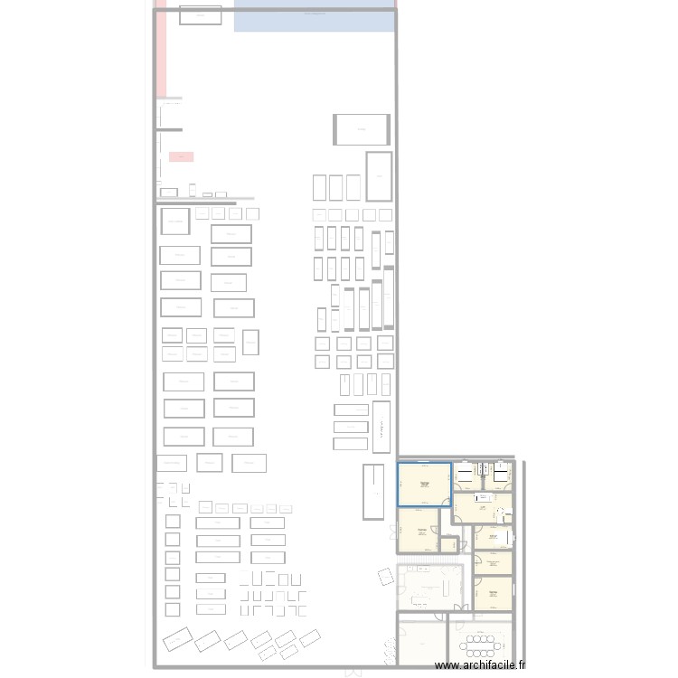 sdg3. Plan de 15 pièces et 333 m2