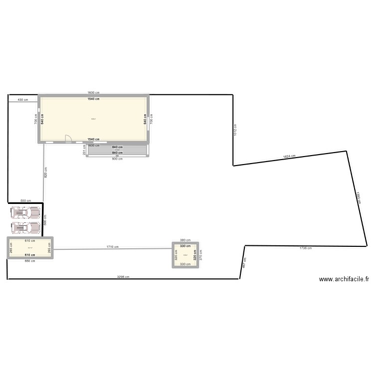 malause 1. Plan de 4 pièces et 137 m2