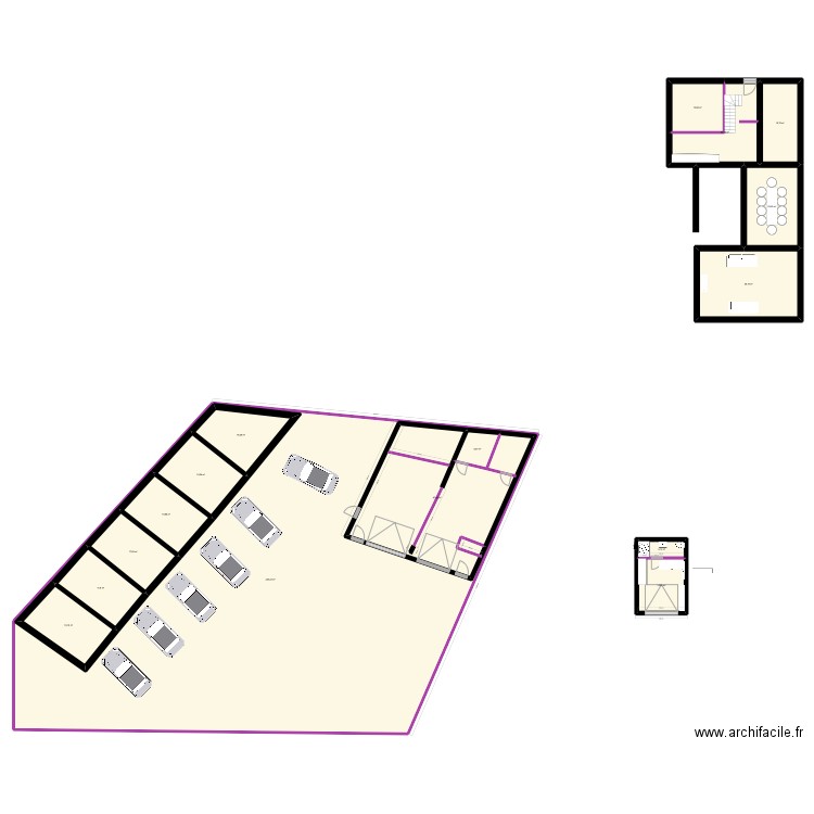 a vendre. Plan de 17 pièces et 1019 m2