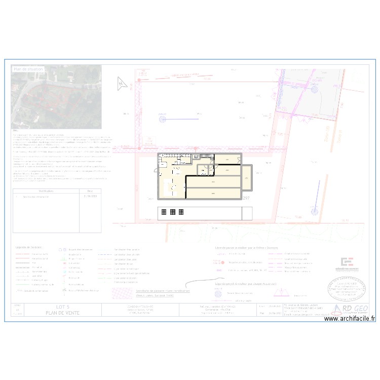 Conde 2 p4. Plan de 9 pièces et 193 m2