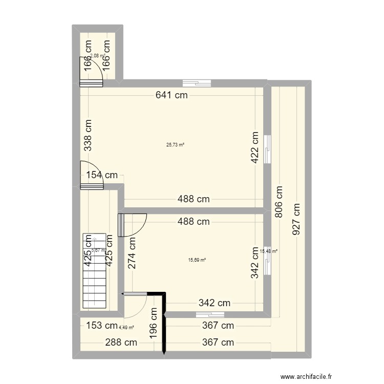 PLAN KENINDE 1 ETAGE. Plan de 8 pièces et 102 m2