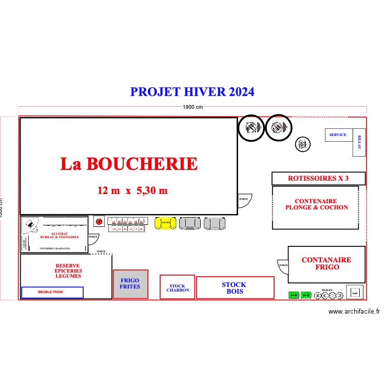 Marche noel 2024 complet. Plan de 0 pièce et 0 m2