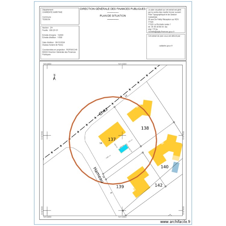 GARIBAL. Plan de 0 pièce et 0 m2