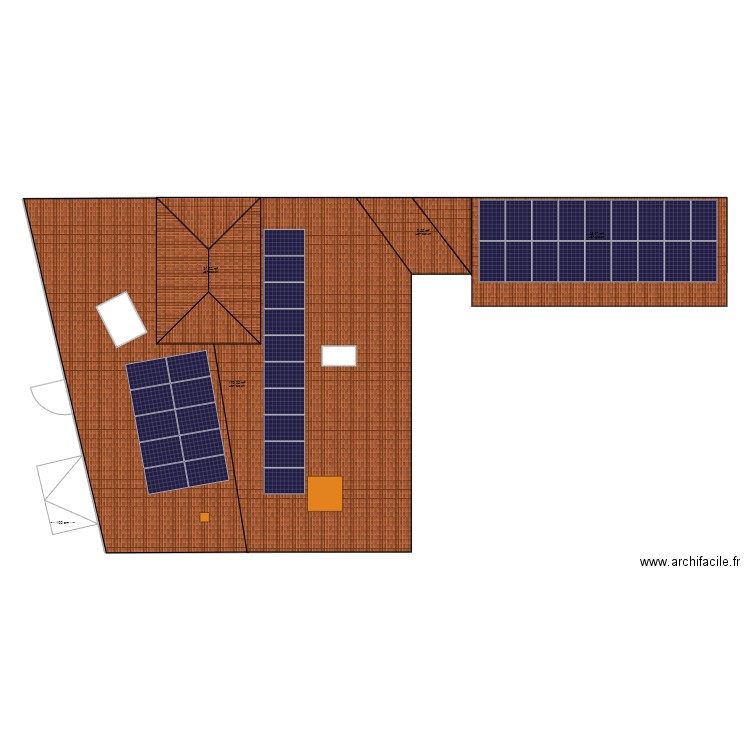 Belmonte . Plan de 8 pièces et 503 m2