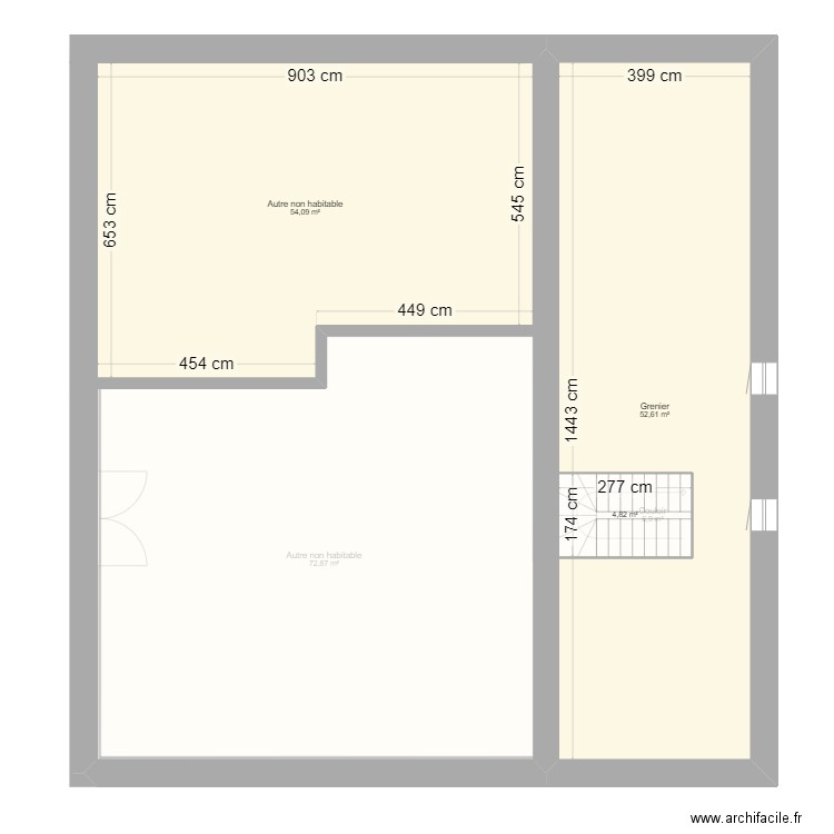 Jéhonville plan initiaux. Plan de 24 pièces et 571 m2