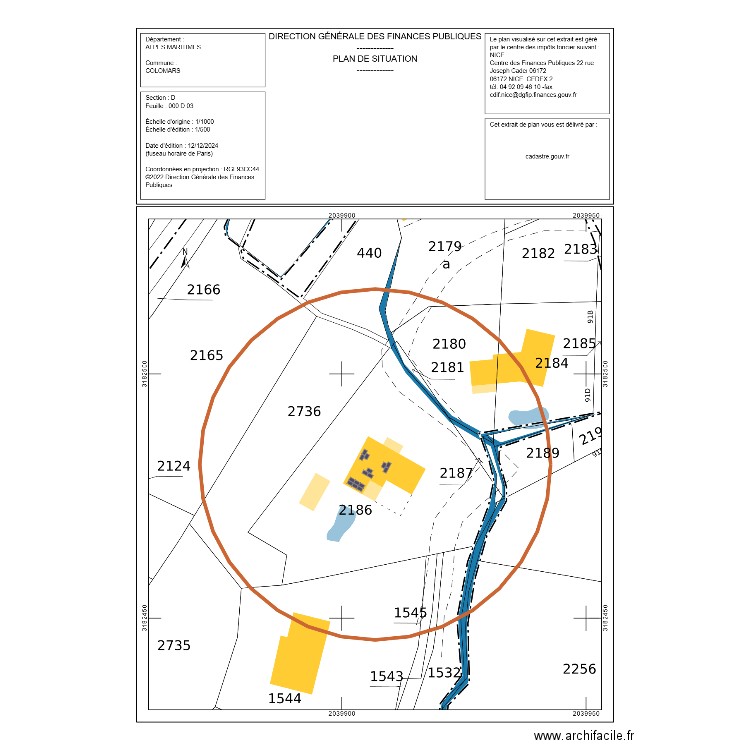 Plan de masse ZURITA. Plan de 0 pièce et 0 m2