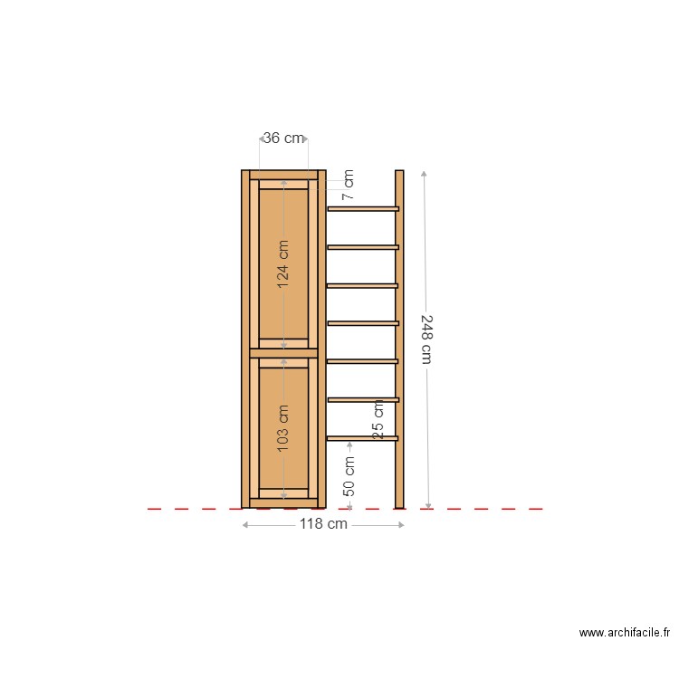 bibli ouest. Plan de 0 pièce et 0 m2