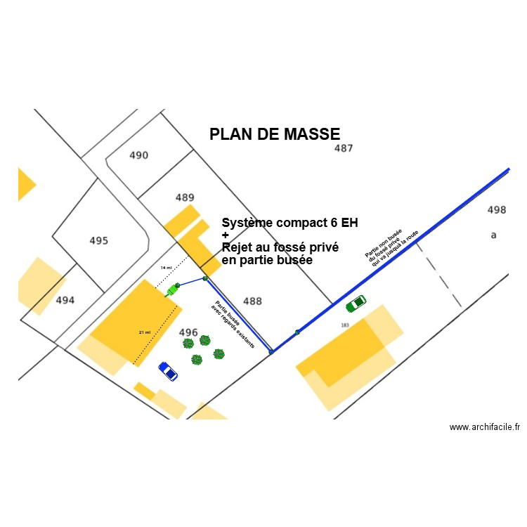 Gaston. Plan de 0 pièce et 0 m2