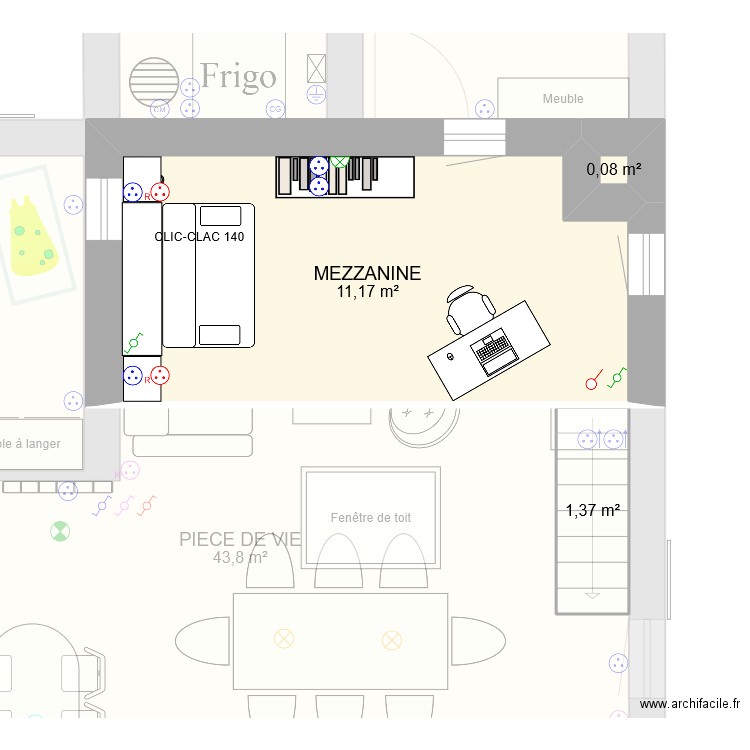 Maison Ecureuils 2024. Plan de 16 pièces et 131 m2