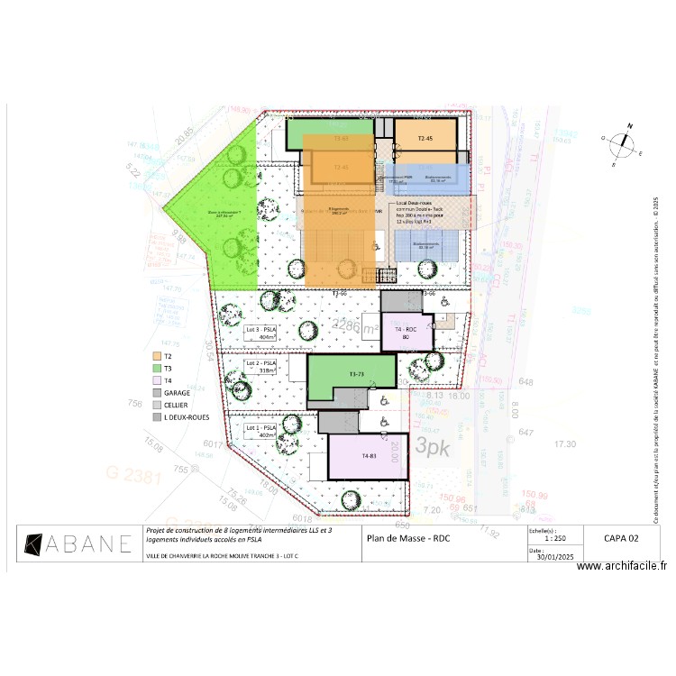 Chanverrie - roche molive tr3-v3. Plan de 0 pièce et 0 m2