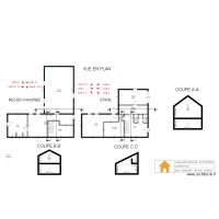 MAISON STREE - VUE EN PLAN - NEW