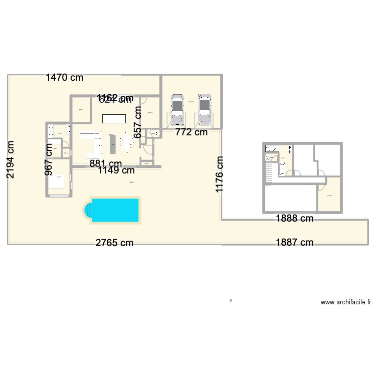 Maison Bretignolles-sur-Mer. Plan de 16 pièces et 667 m2