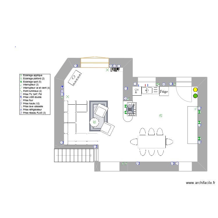 Séjour 1. Plan de 0 pièce et 0 m2