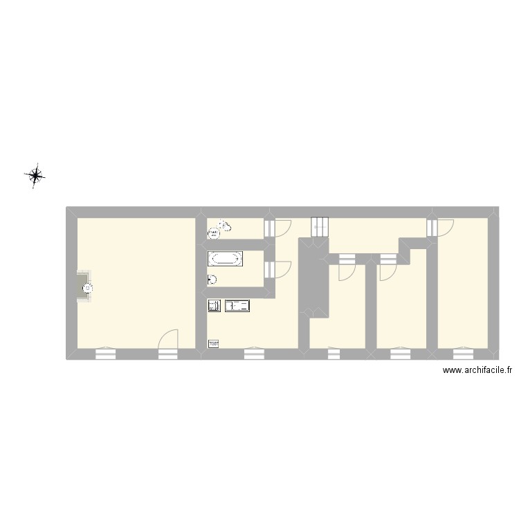 1875 rte Vimarcé. Plan de 9 pièces et 106 m2