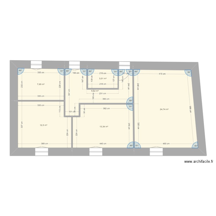 Maison Pauline sept 2024 V2. Plan de 6 pièces et 71 m2