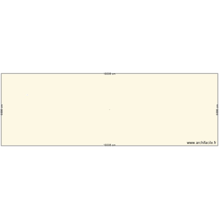 Version 3. Plan de 1 pièce et -2081 m2