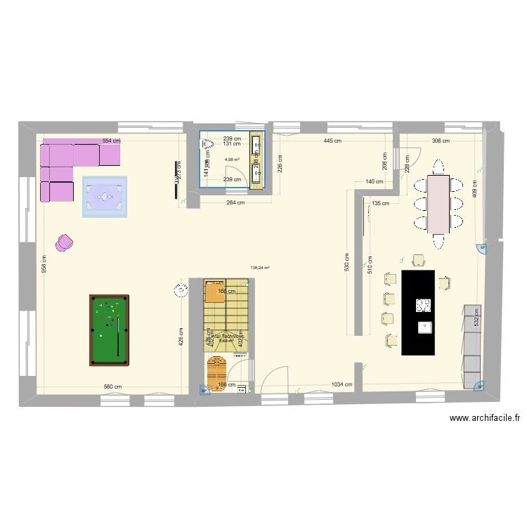 Maison Ecuelles Version 24052024 . Plan de 9 pièces et 287 m2