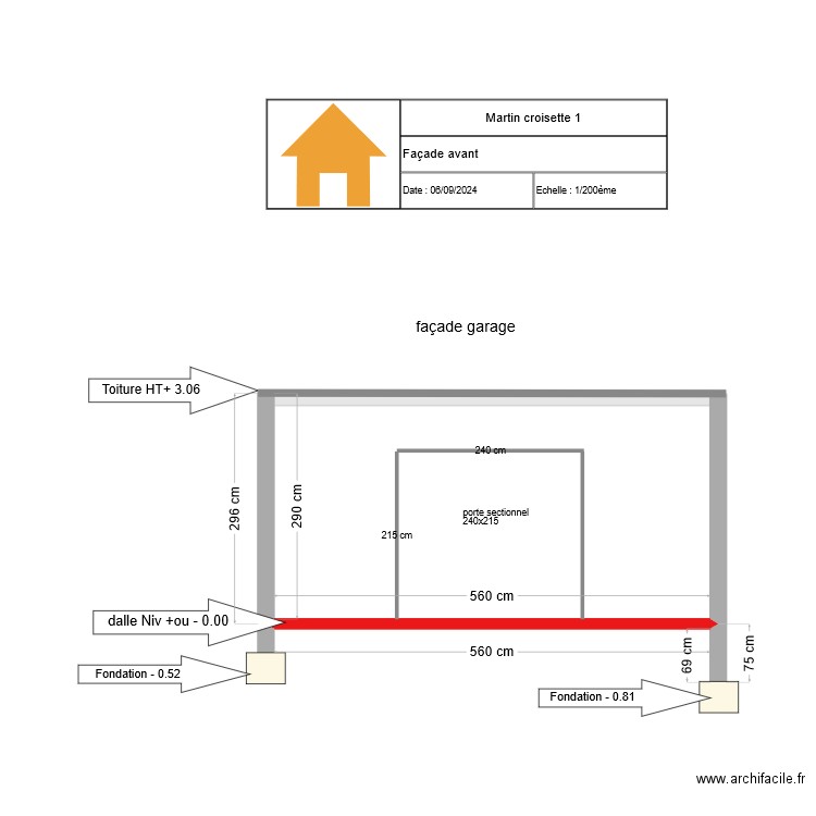 Martin croisette 1. Plan de 0 pièce et 0 m2