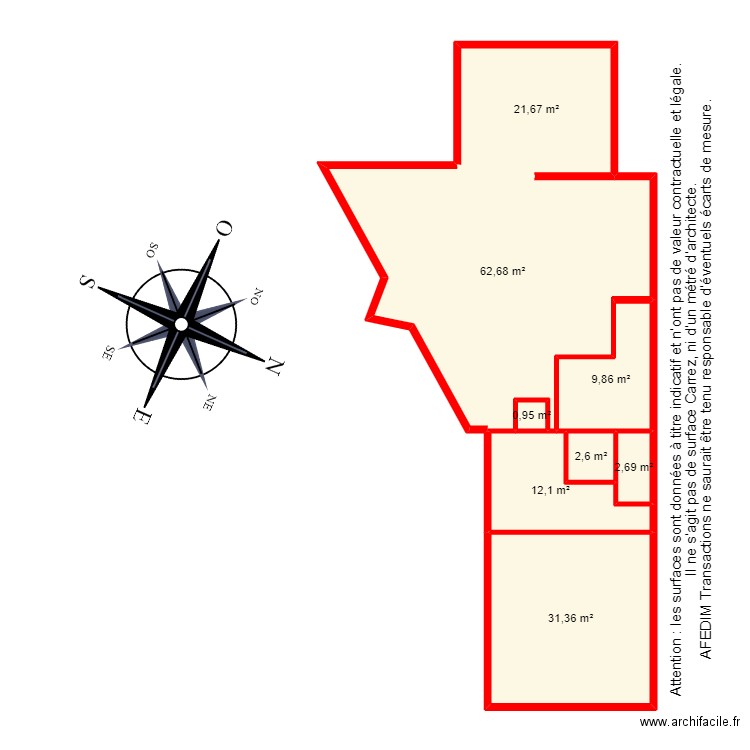 BI 22348 - . Plan de 19 pièces et 331 m2