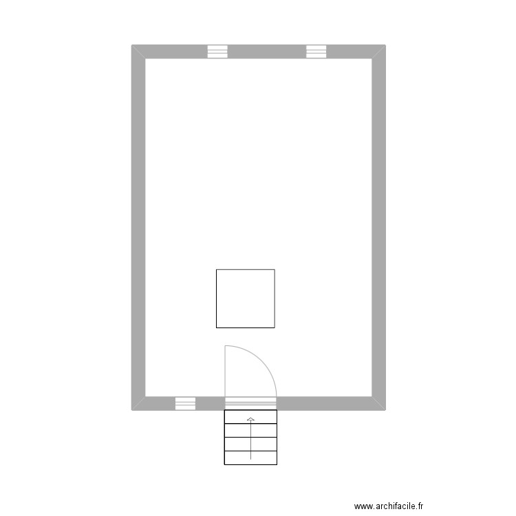 Forage 12. Plan de 1 pièce et 29 m2