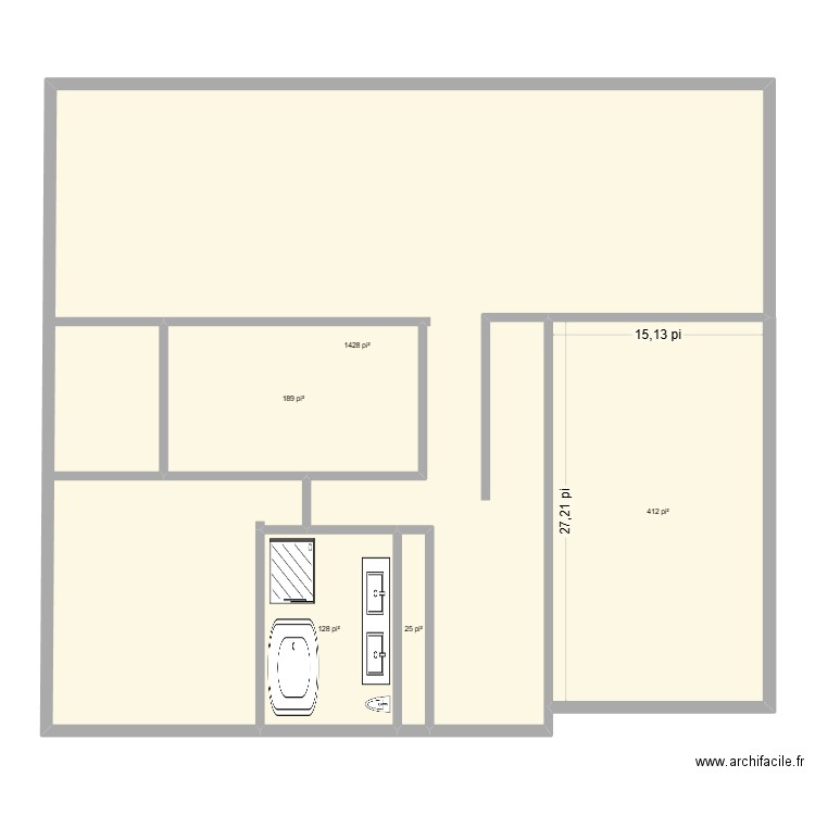 Maison-Isa. Plan de 5 pièces et 203 m2