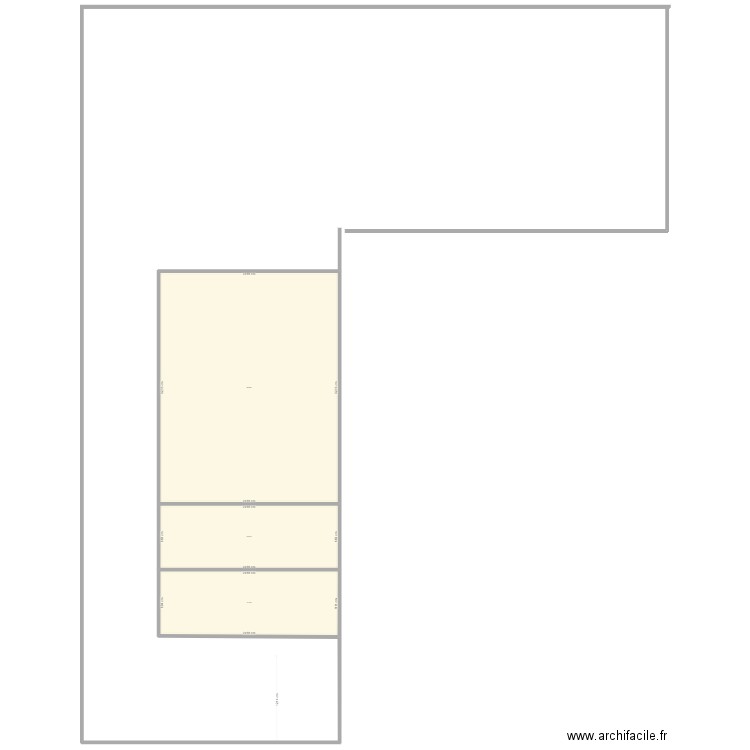 suite bob. Plan de 3 pièces et 1243 m2