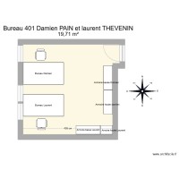 Bureau R 401-Pôle C / METRO - D. PAIN et L.THEVENIN