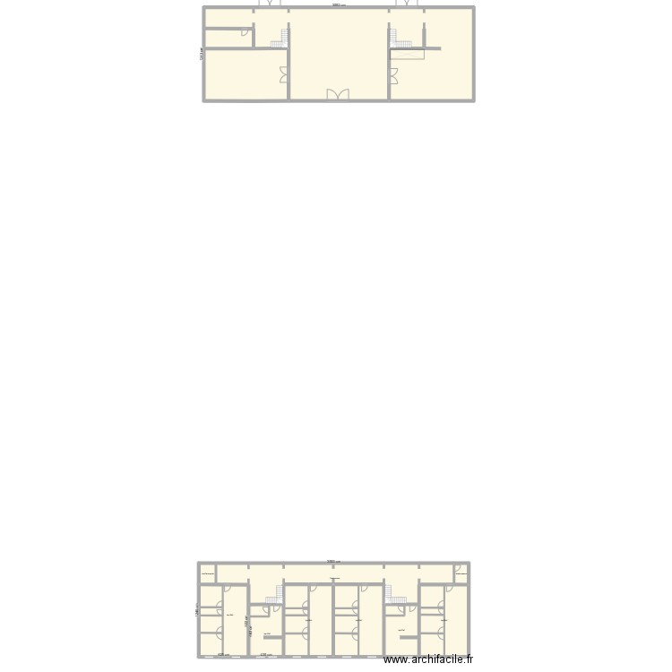 Gien2. Plan de 15 pièces et 805 m2