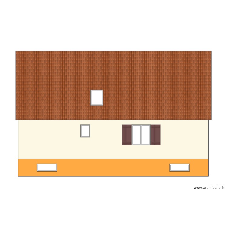 Etat initial nord. Plan de 0 pièce et 0 m2