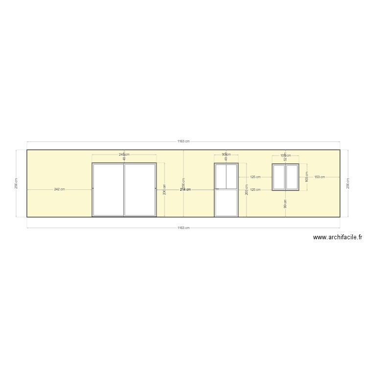 facade-devant-F4. Plan de 0 pièce et 0 m2