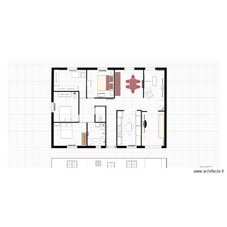 maison brion. Plan de 0 pièce et 0 m2