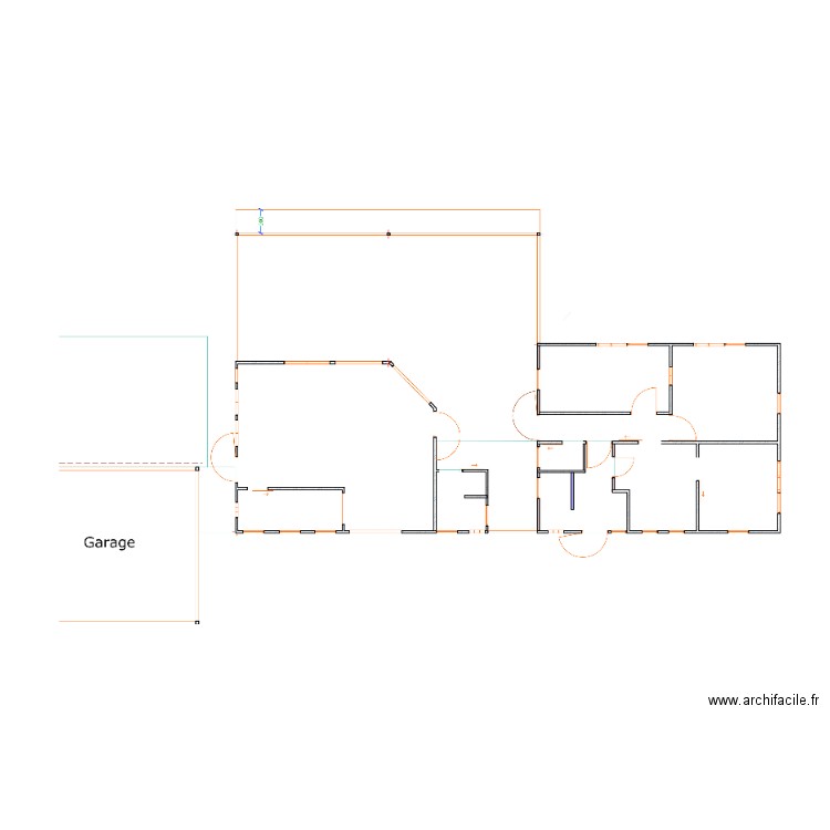 elec maison 1. Plan de 0 pièce et 0 m2