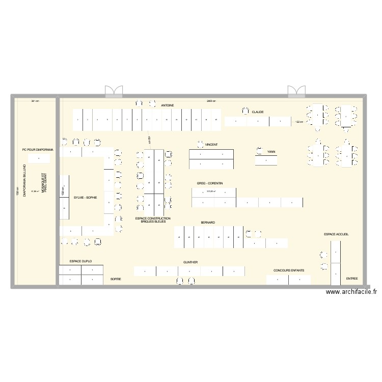 Zegerscappel. Plan de 1 pièce et 374 m2