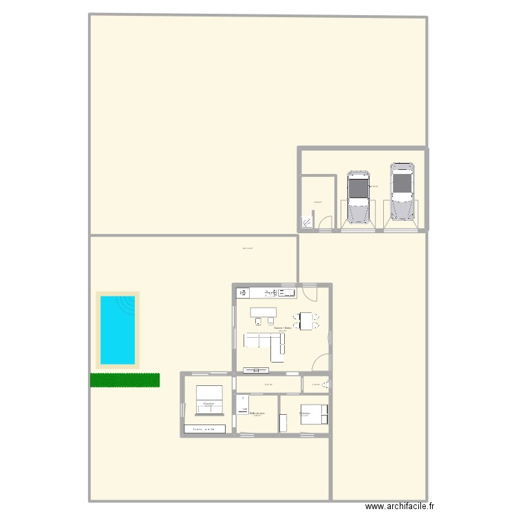 MAISON 17000. Plan de 9 pièces et 765 m2