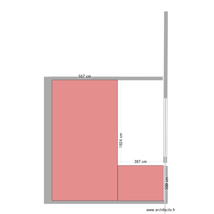 PLACARD CHAMBRE VIOLET v2. Plan de 0 pièce et 0 m2