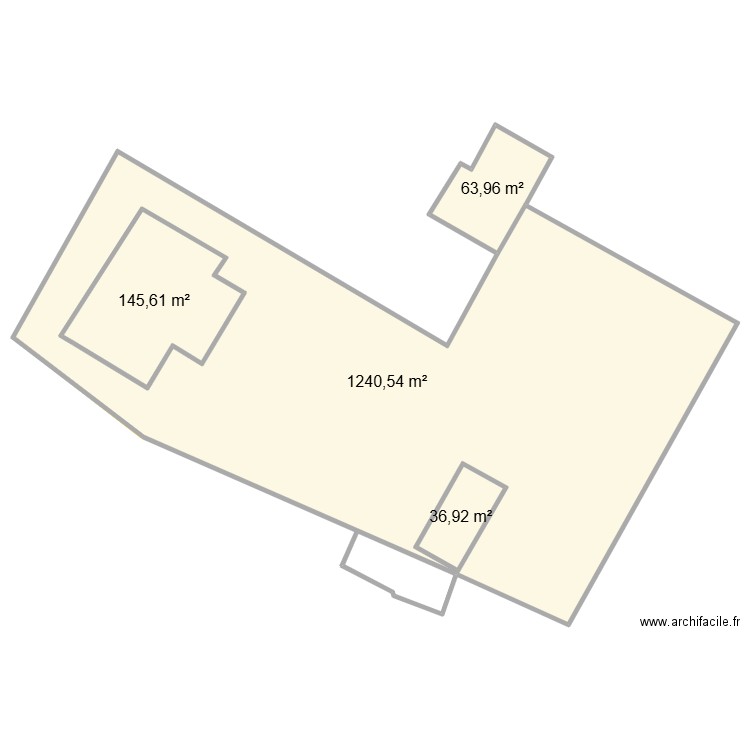 MAMY10. Plan de 4 pièces et 1689 m2