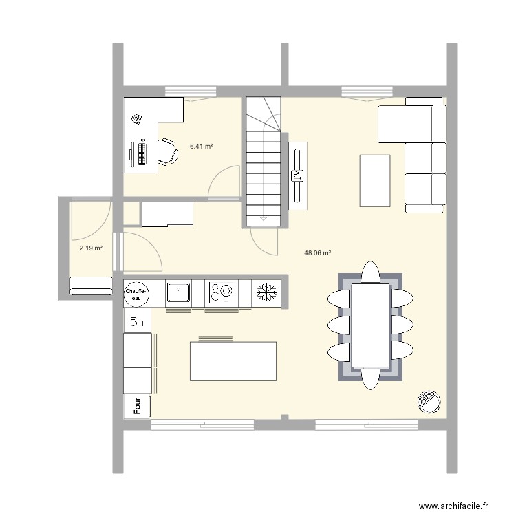 Maison Projet 14 - 112m2. Plan de 11 pièces et 113 m2