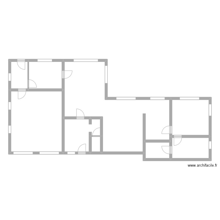 estinnes rez. Plan de 9 pièces et 139 m2