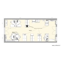 Bureau Implants XL tablette/bureaux