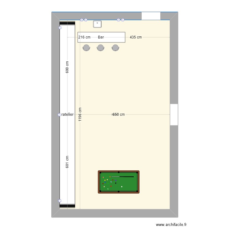 grange ferme mamie. Plan de 1 pièce et 84 m2