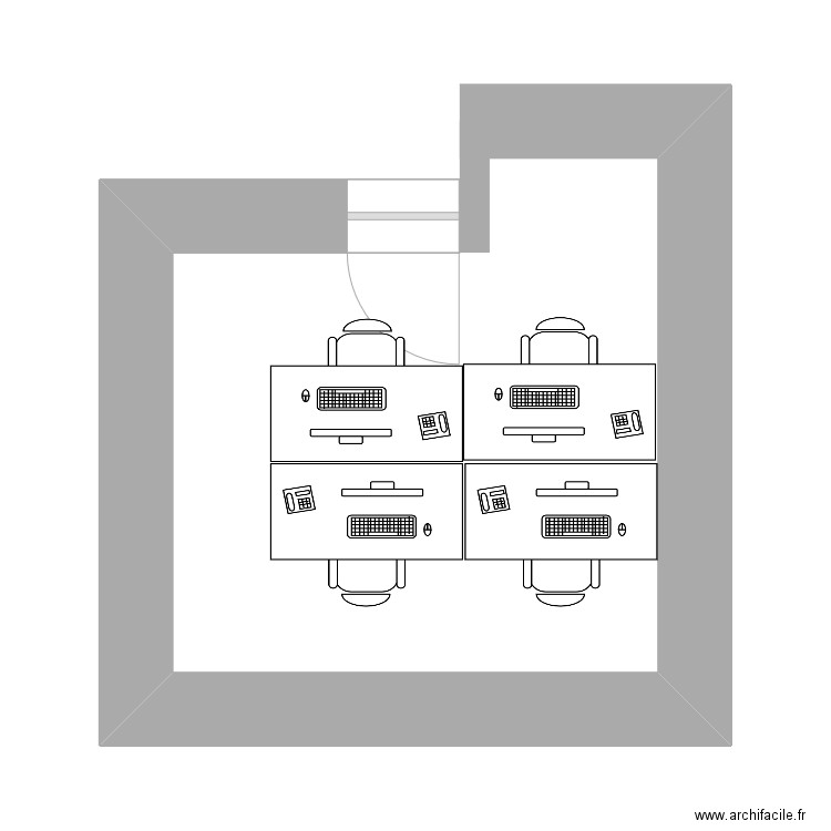 Implantation 140. Plan de 0 pièce et 0 m2